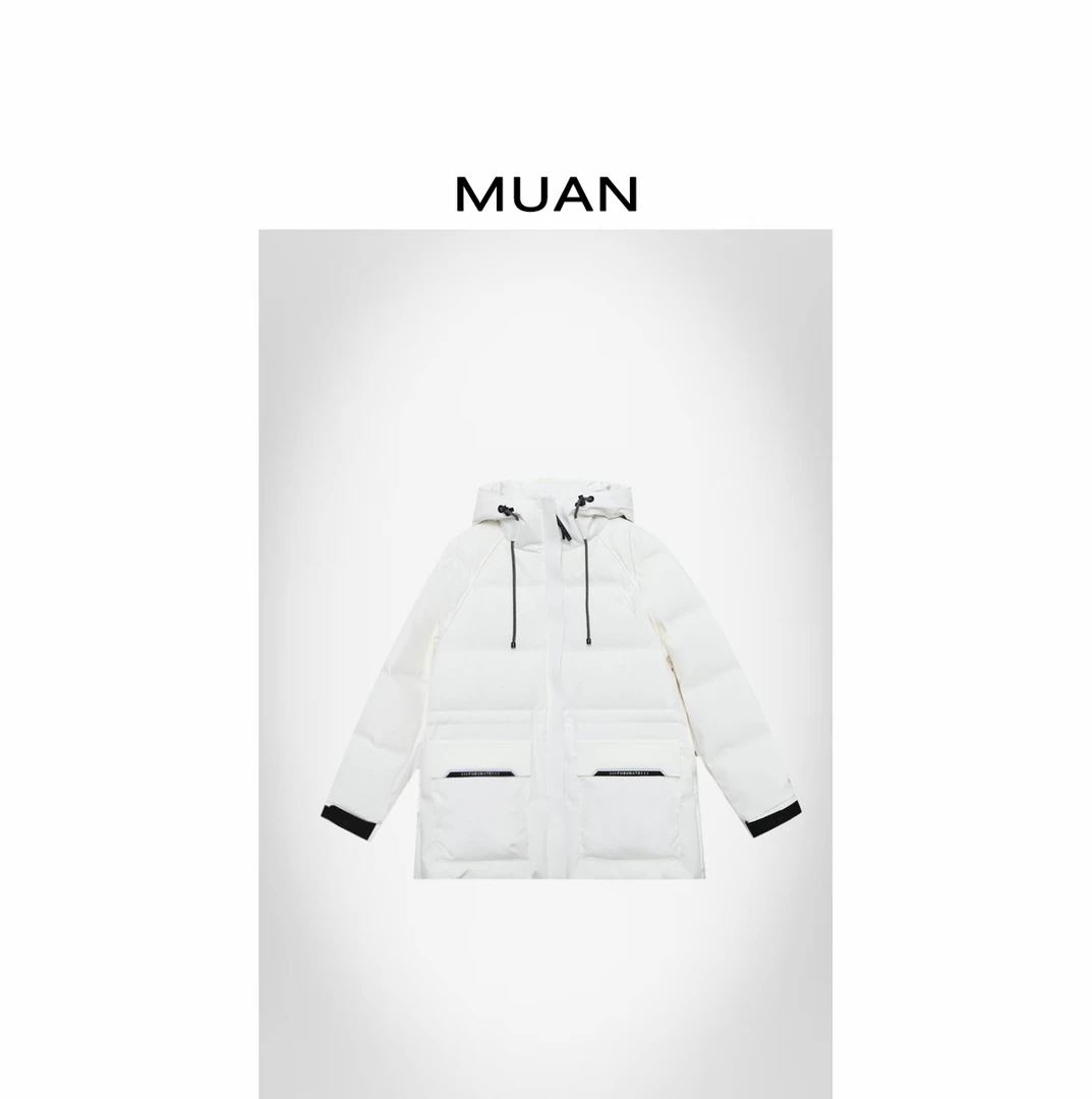 木岸MUAN：《极地鹅绒服》定制90白鹅冲锋衣高级羽绒服外套D-JD-369