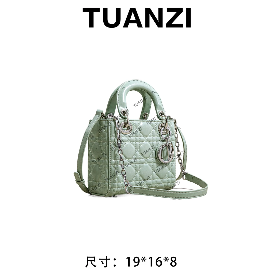 【高端玩家】  春夏新款女士轻奢时尚腋下女包 SK-82832-豚草绿