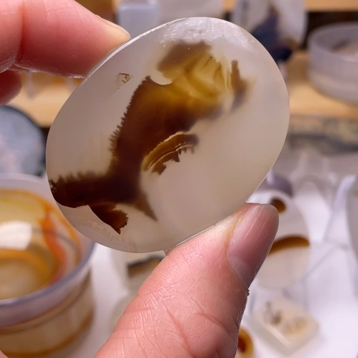 玛瑙/玉髓未镶嵌吊坠(不含链)