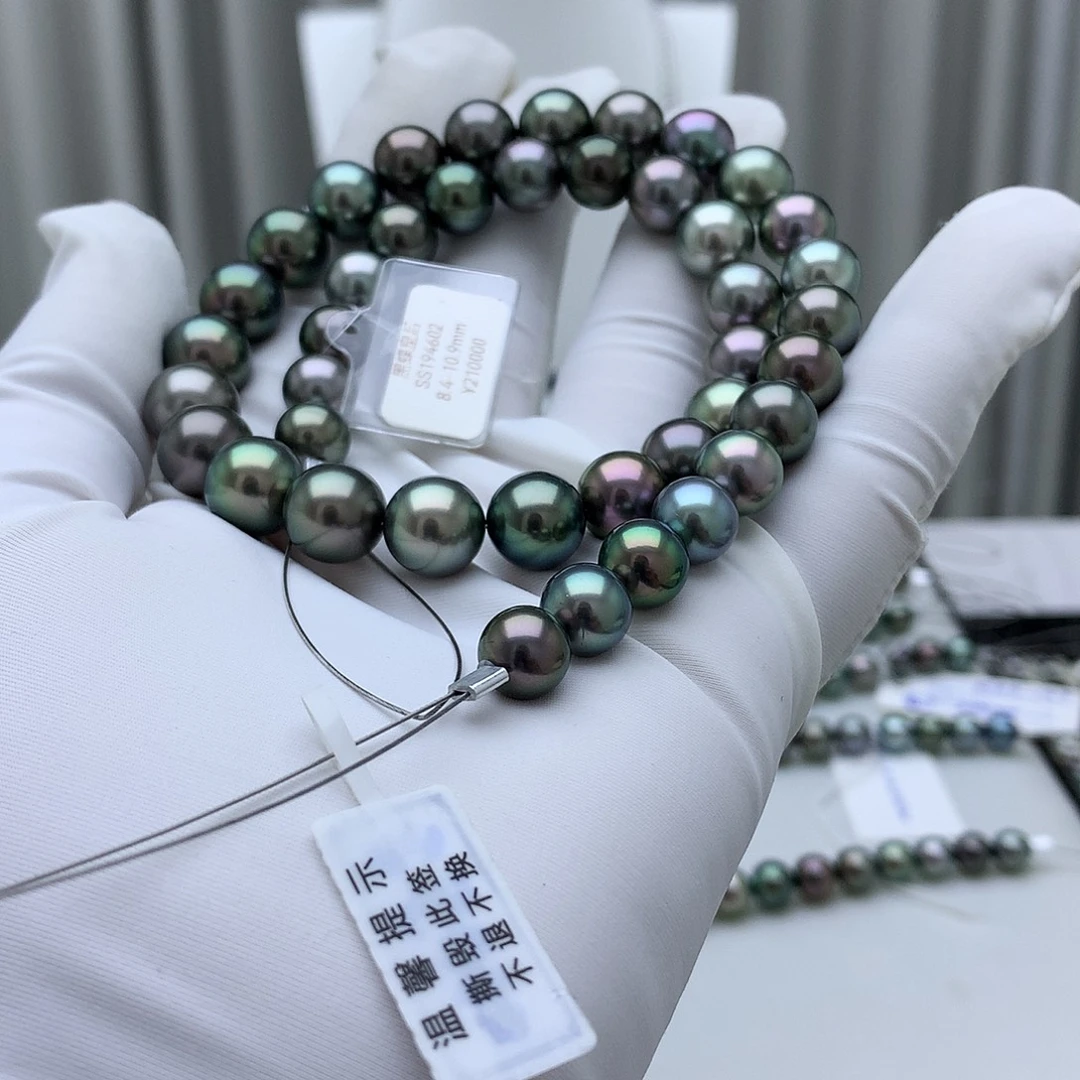 未镶嵌项链海水珍珠大溪地珍珠项链