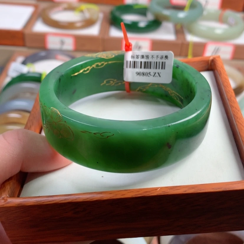 【闪购商品】和田玉手镯未镶嵌60