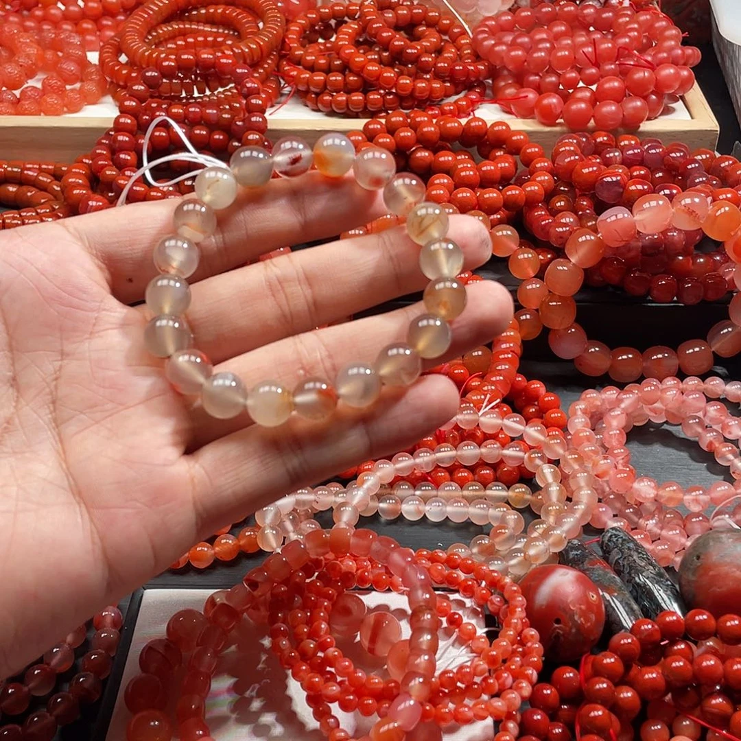 未镶嵌手链南红玛瑙