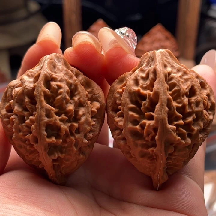 文玩核桃把件楸大胖35