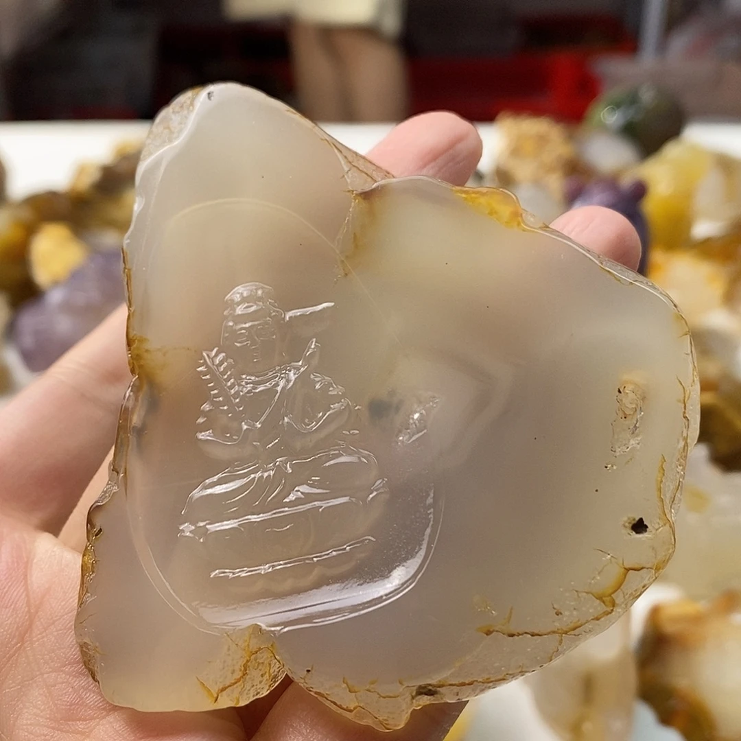 玛瑙/玉髓未镶嵌颈饰