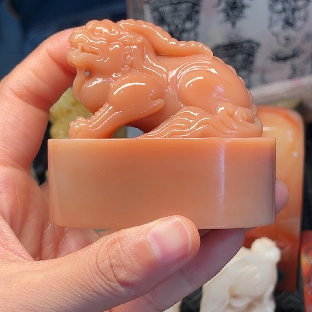 寿山石印石这么大个人都有