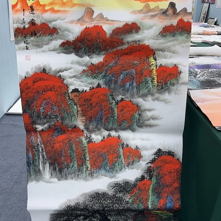 国画纯手绘国画作品大漏啦！