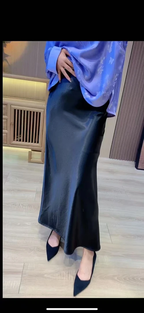 2025夏季新款百搭半身鱼尾裙洋气显瘦