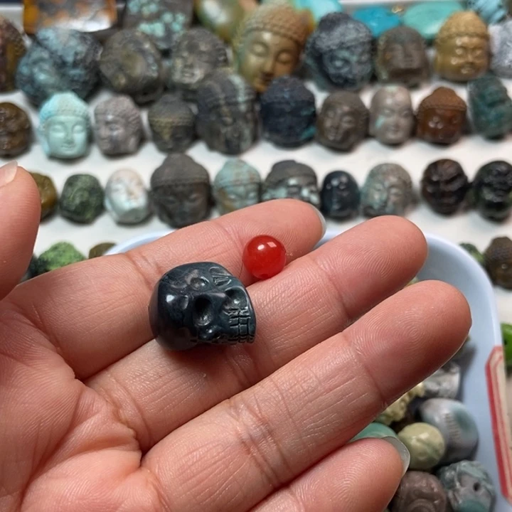 南红玛瑙未镶嵌颈饰