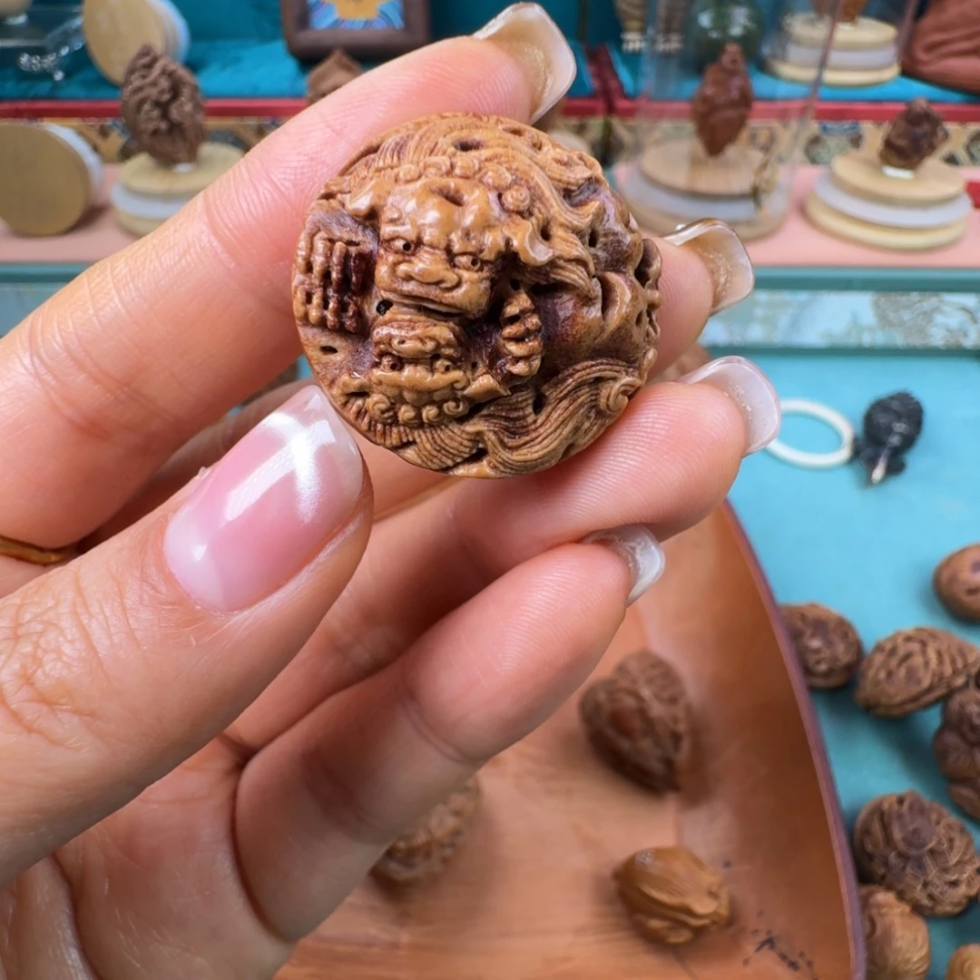 橄榄核手串/手链核潮核雕手工制作