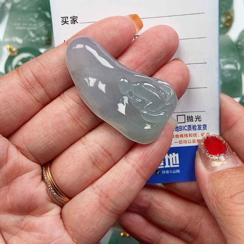 【闪购商品】翡翠颈饰未镶嵌悟道