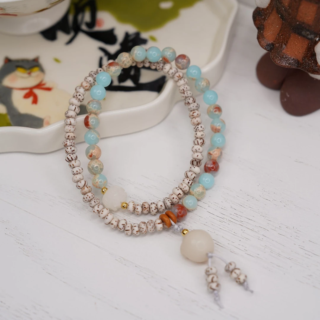 会友.星月手链双圈设计款女士