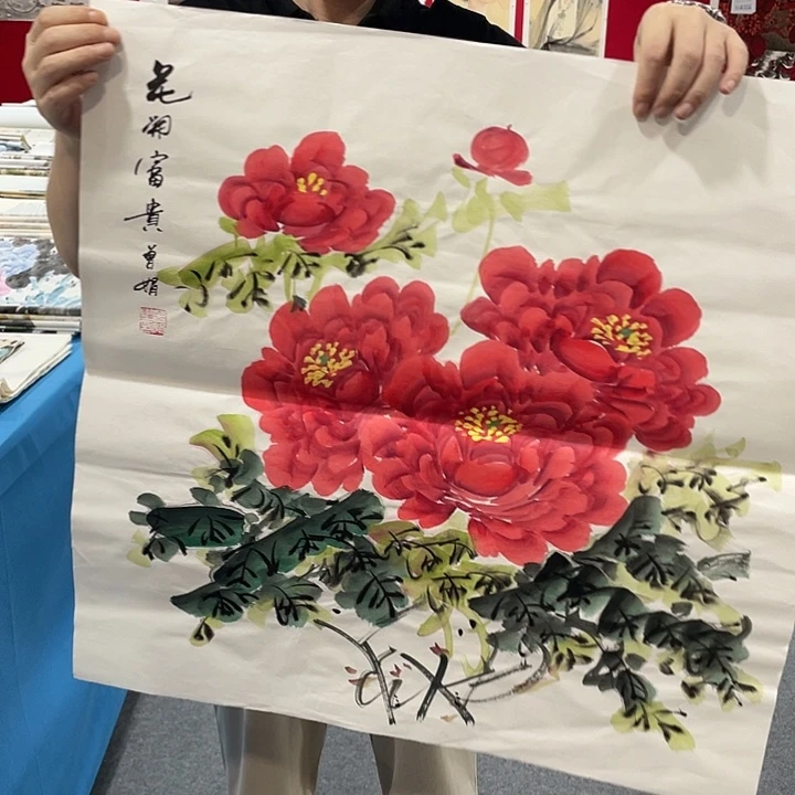 国画今天早上国画作品欣赏