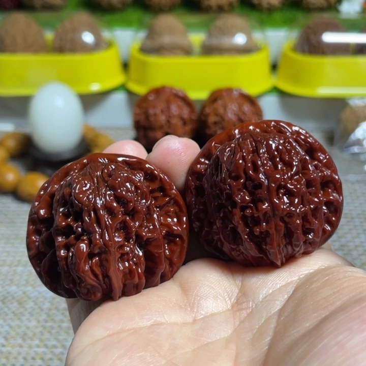 文玩核桃把件40➕四座楼