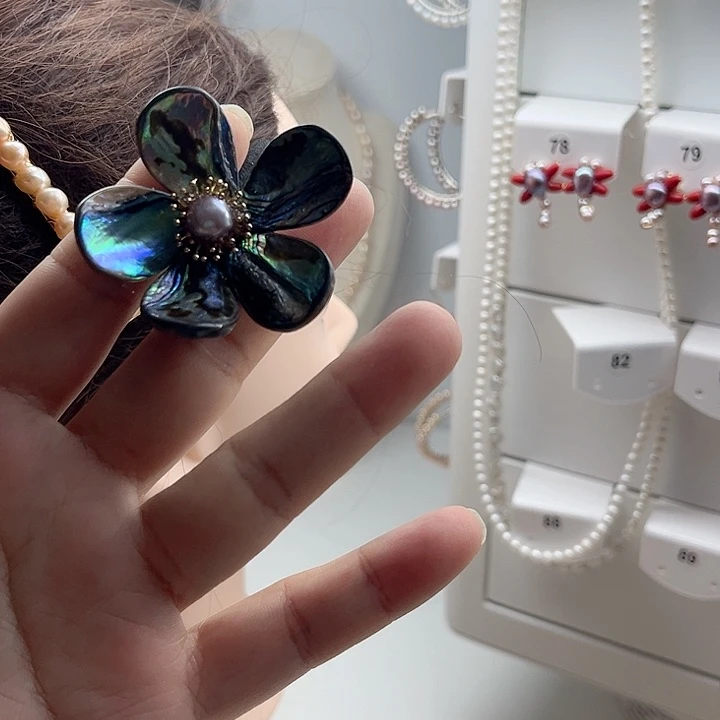 发饰未镶嵌淡水珍珠