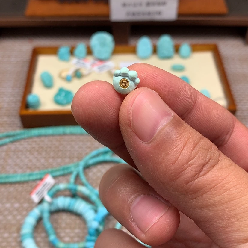 【闪购商品】绿松石未镶嵌颈饰3