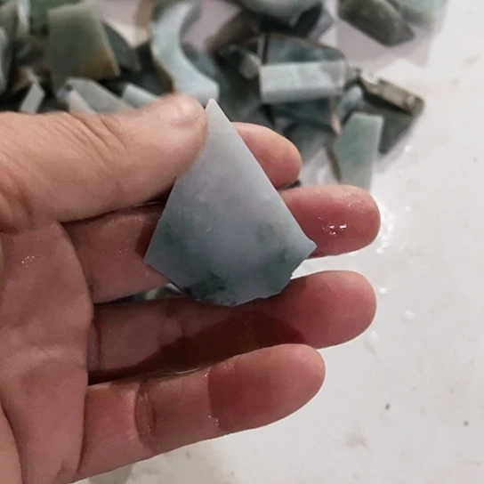 翡翠散珠天然翡翠石