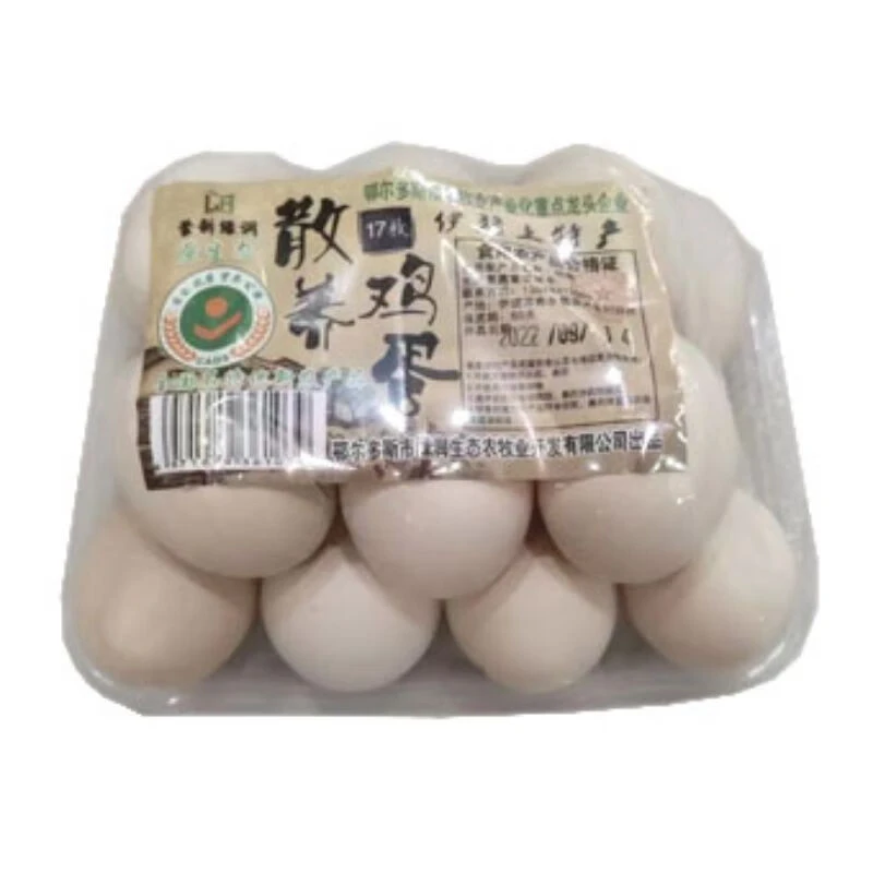 绿润散养鸡蛋17枚