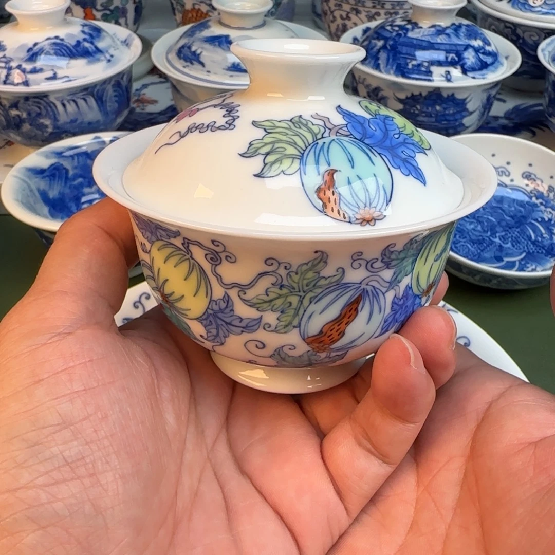 纯手工纯手绘茶具61