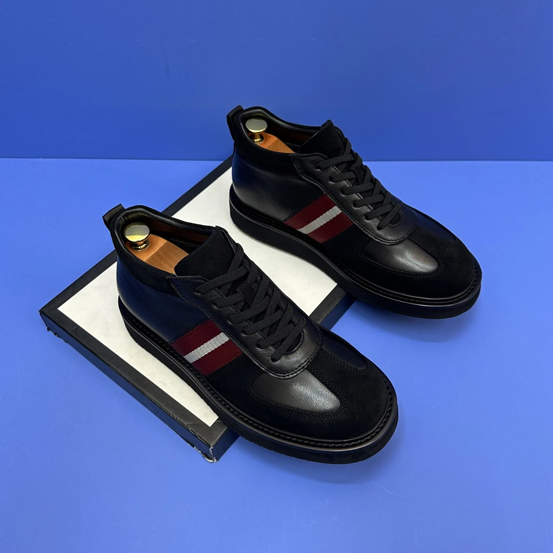 时尚休闲冬季加绒厚底百搭舒适潮流品味男鞋鞋子