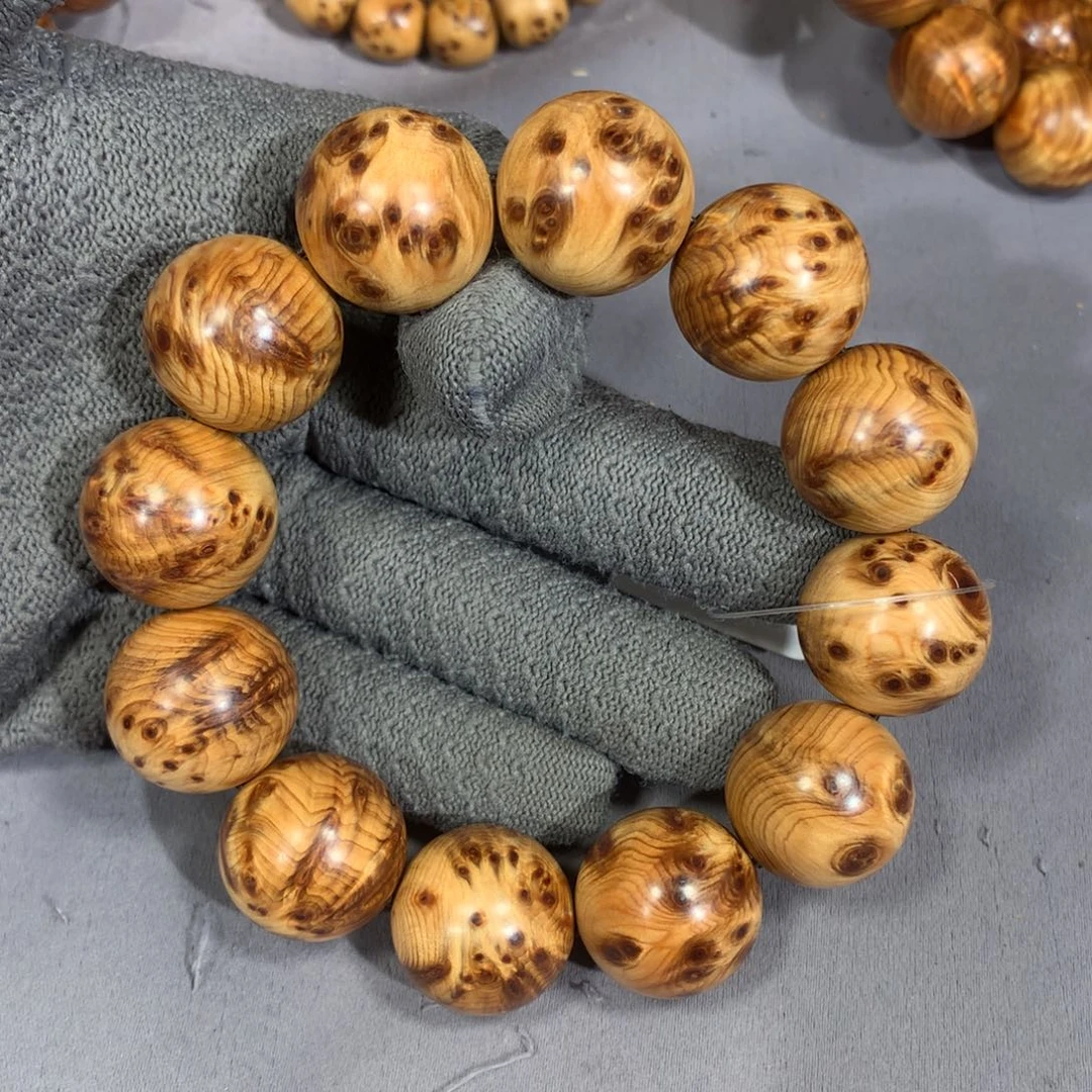 木质类111太行崖柏2.0榴花手串