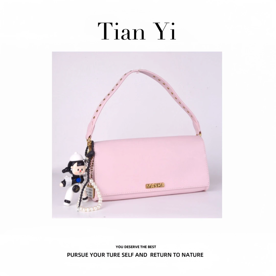 99018 植鞣粉-2025新款轻奢单肩手提斜跨包