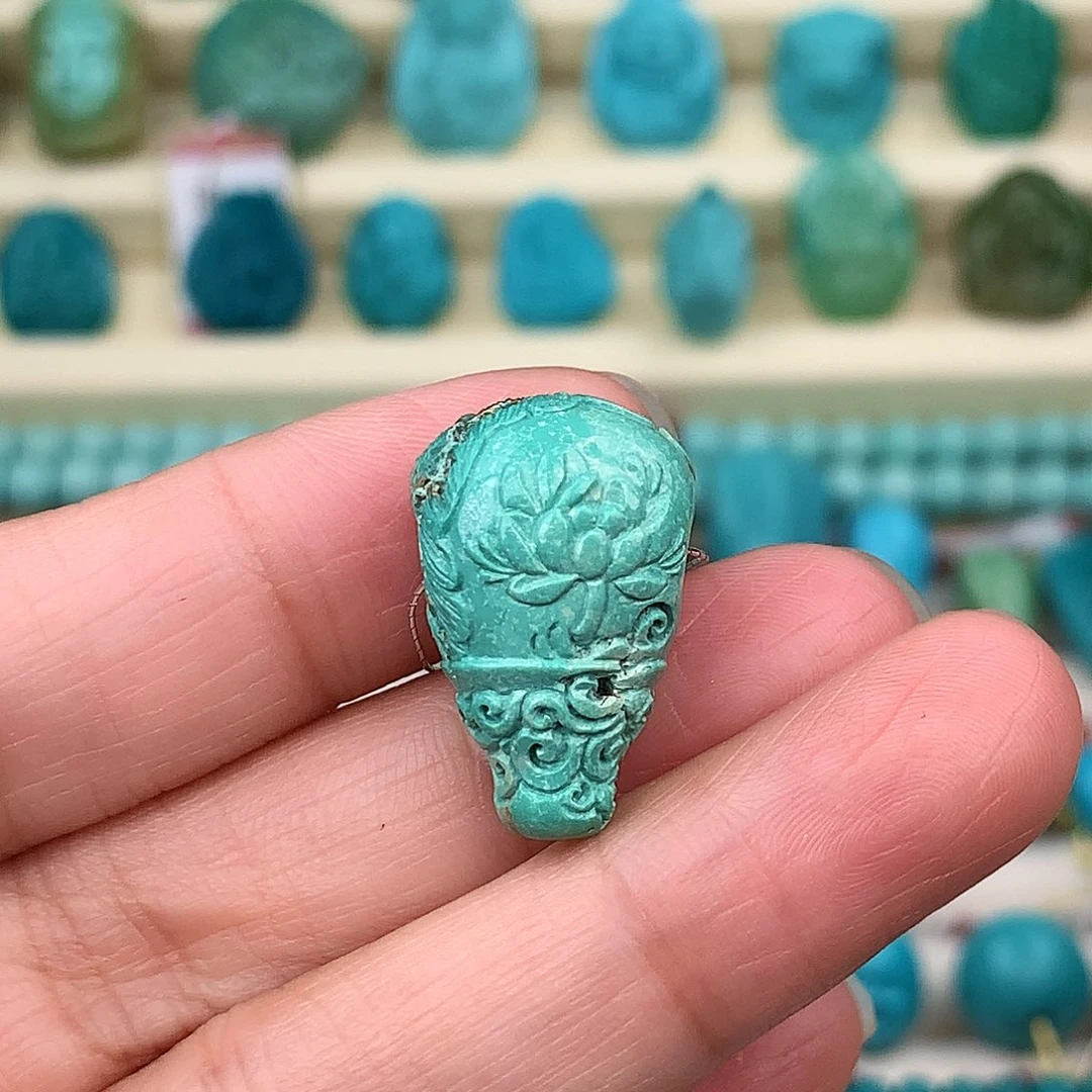 未镶嵌绿松石珠宝奇石14