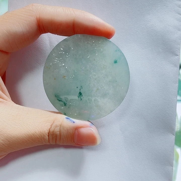 定制翡翠未镶嵌天然翡翠包工