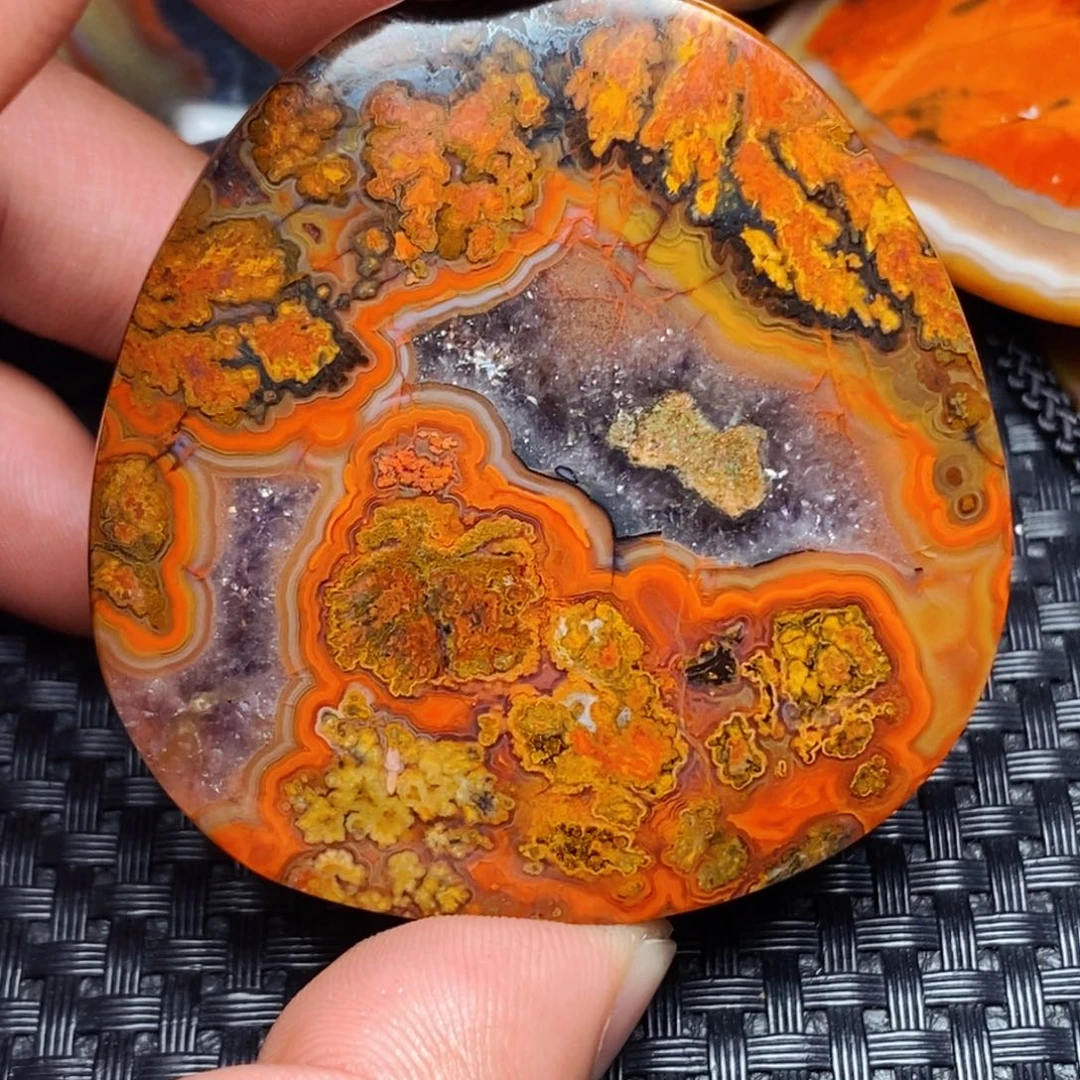 玛瑙/玉髓吊坠(不含链)未镶嵌用****0