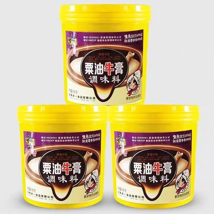 粟油鸡膏卤菜酱菜调味料火锅馅料鲜香鸡肉香膏