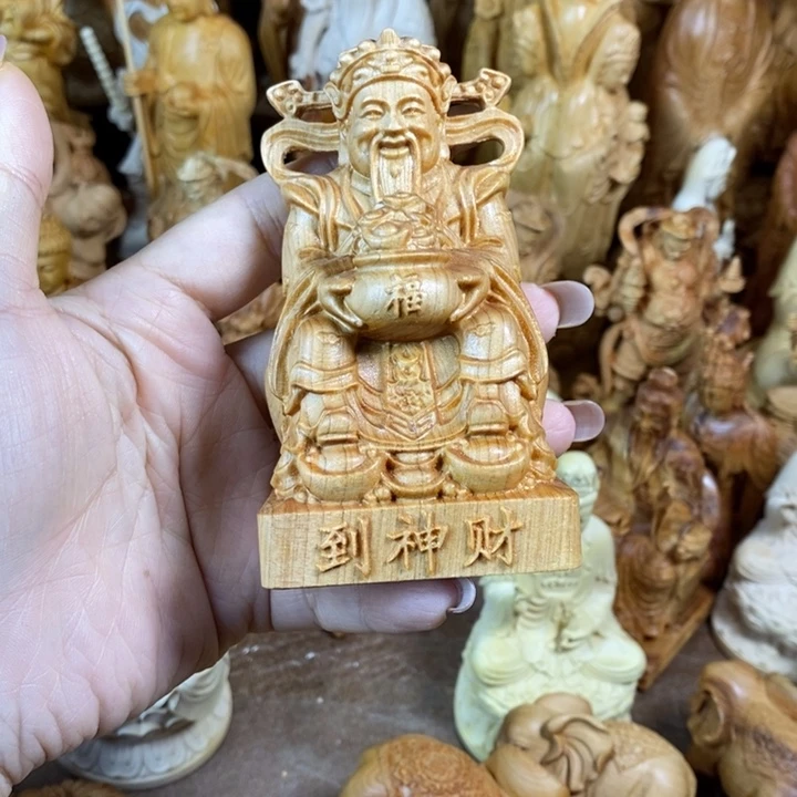 *****木崖柏10坐财神到微瑕