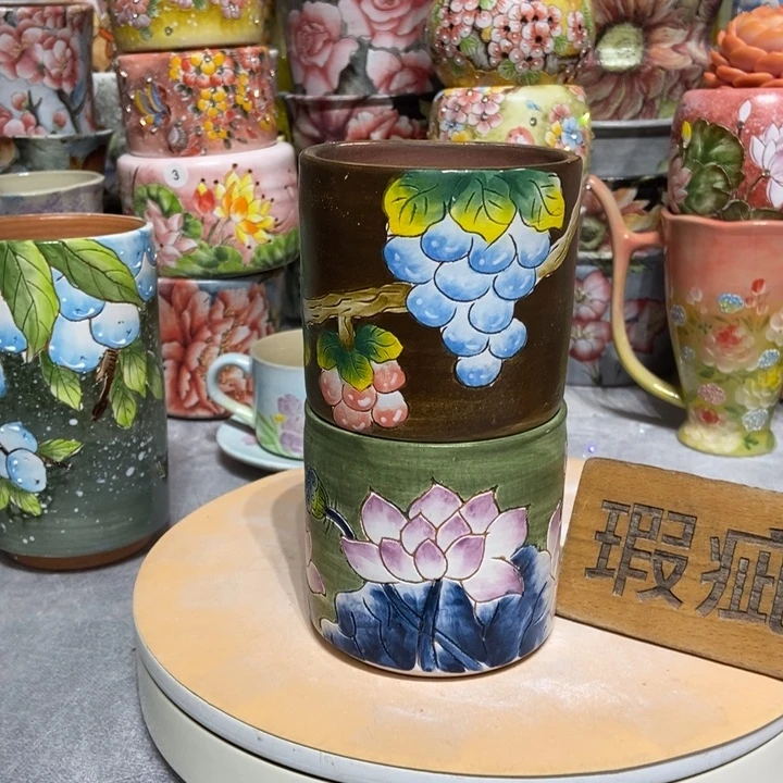 景德镇艺术手绘作品