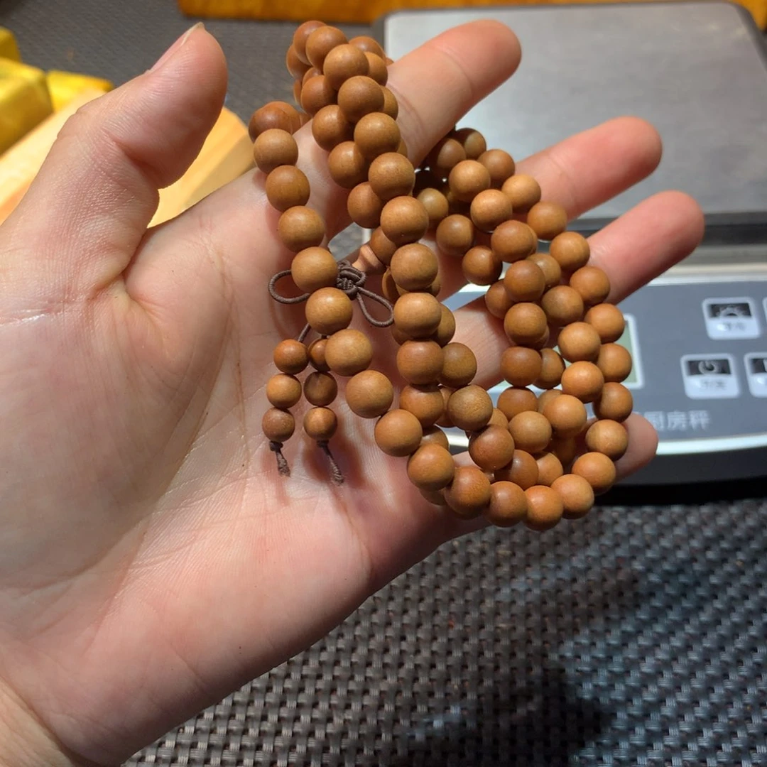 金丝楠老山檀香手串0.8