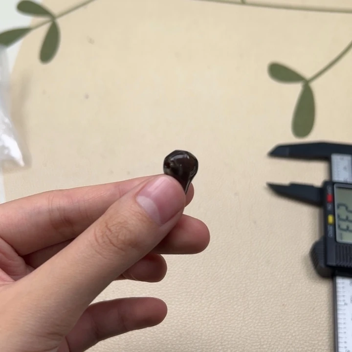 吊坠白玉菩提黑色997