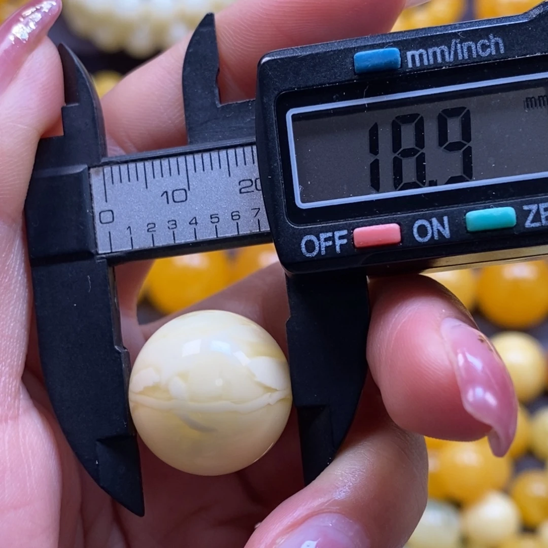 琥珀未镶嵌裸石珠子