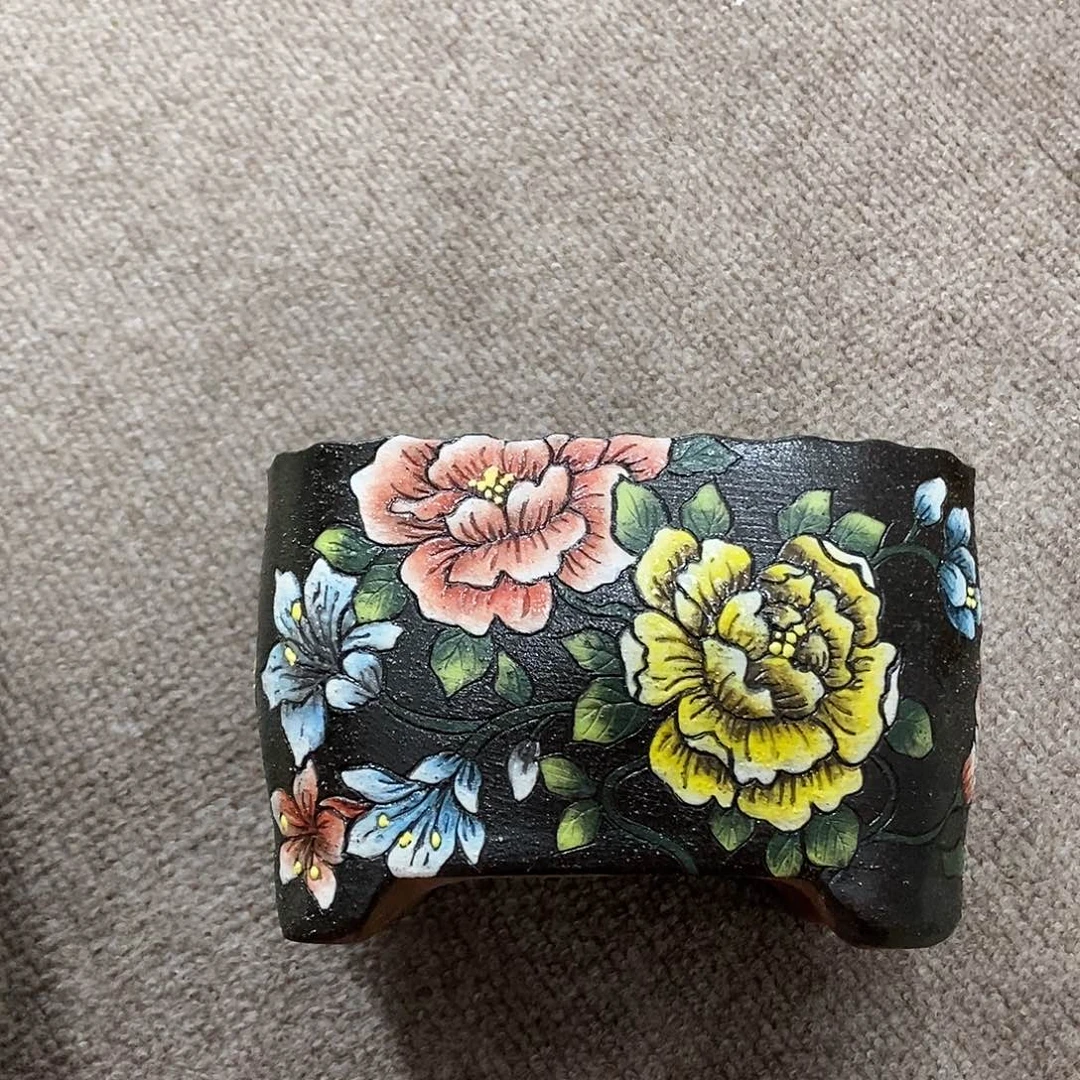 景德镇精品暮年美盆