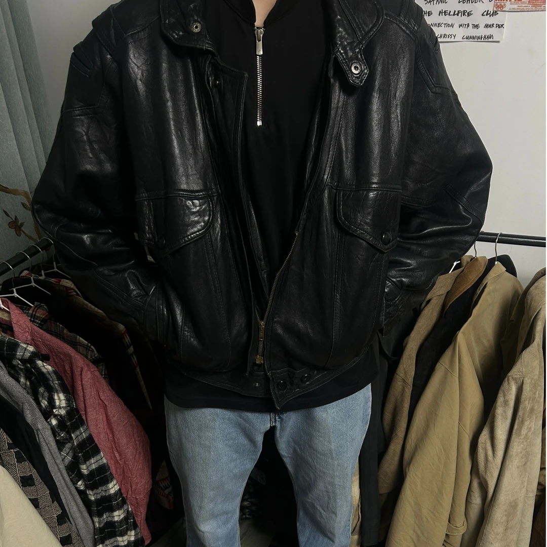 画Vintage【优质皮衣】【默认微瑕 NO退NO换】