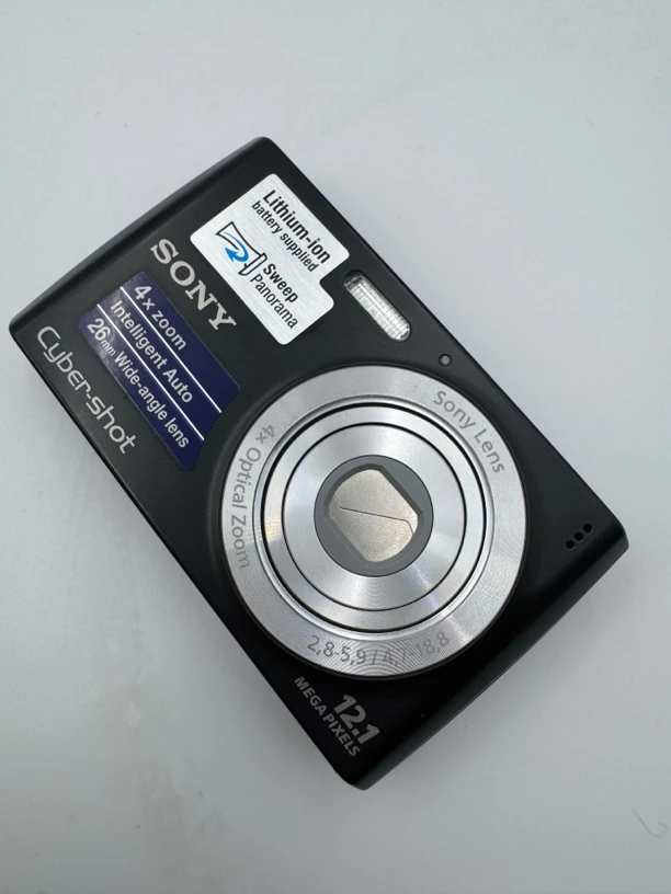95新 Sony/索尼 w510 黑色 网红人像冷白皮复古氛围感1210w像素