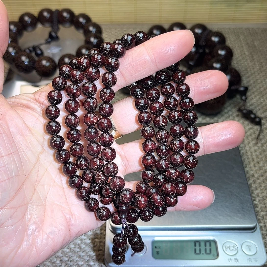 檀香紫檀（小叶紫檀）0.7 108颗 爆星