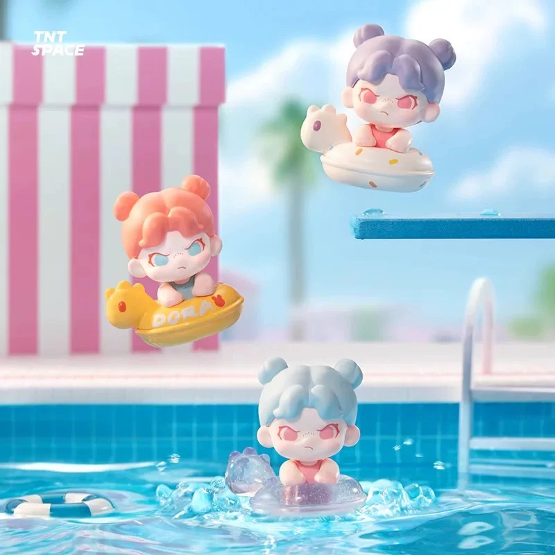 【橙子家】the space泳池派对萌粒潮玩盲盒