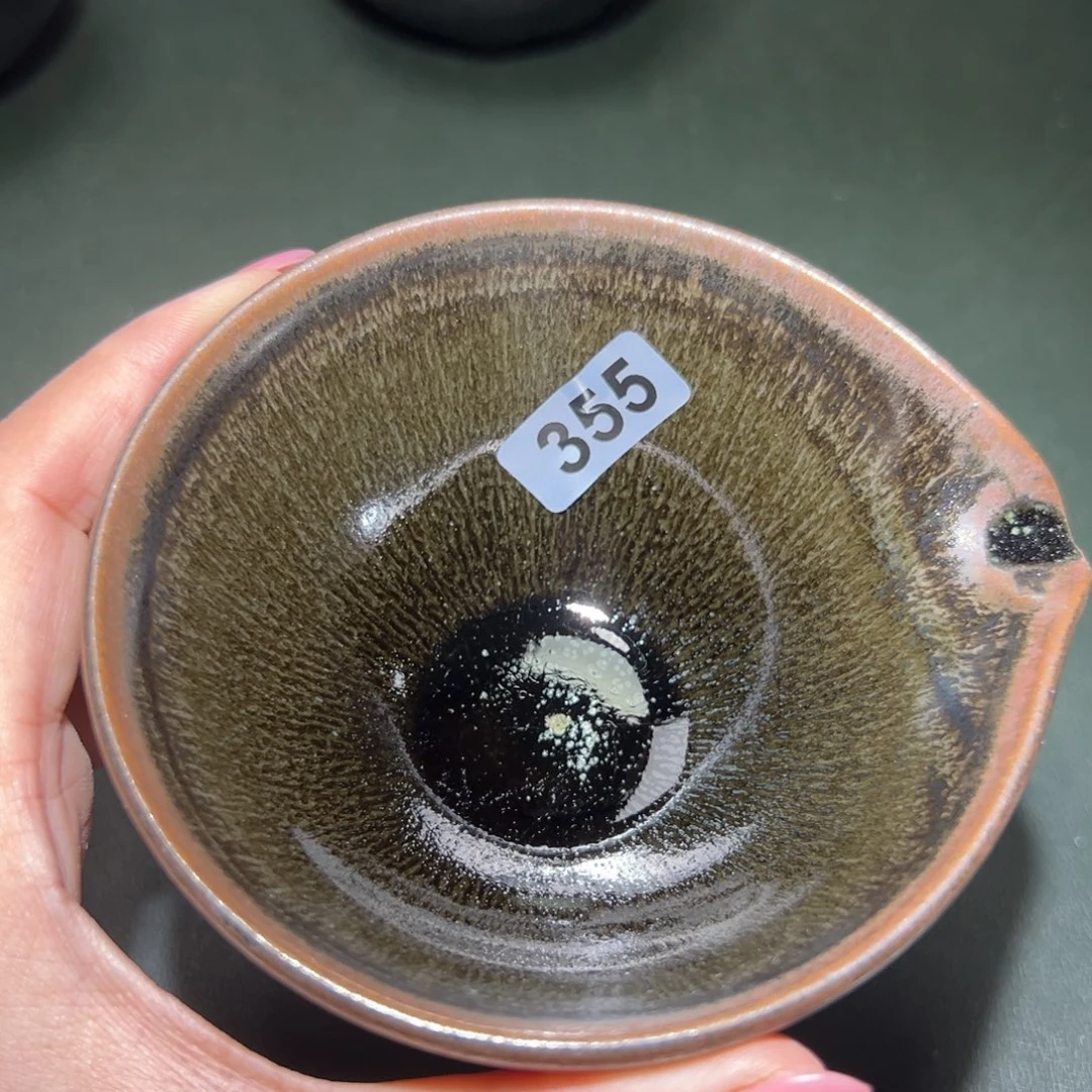 茶盏全手工原矿原釉建盏