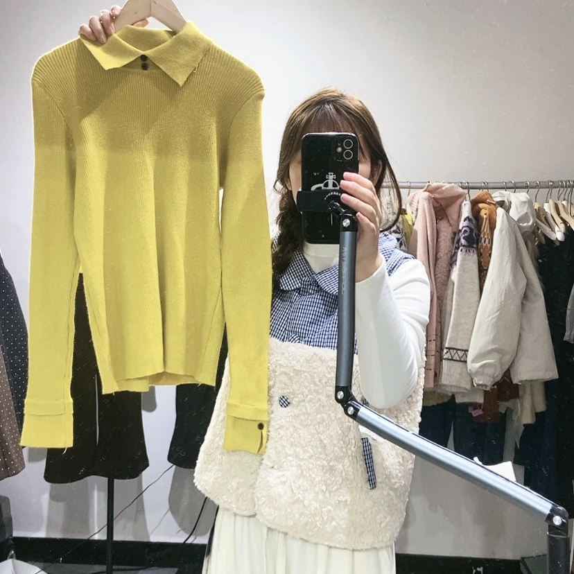 【闪购商品】黄色打底