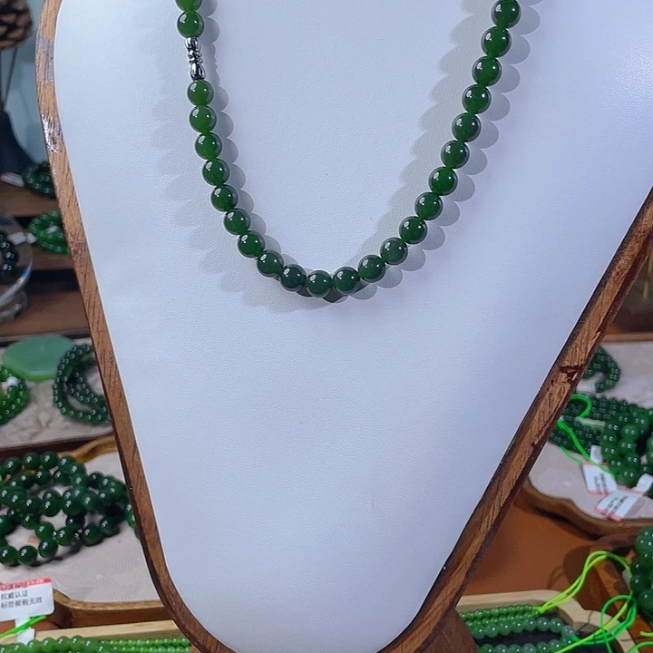 流***2和田玉（碧玉）未镶嵌颈饰8