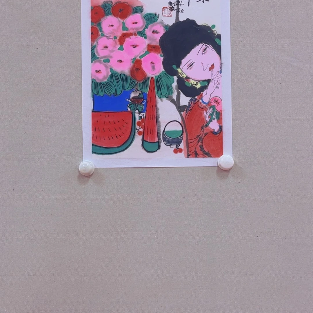 国画李广平老师作品