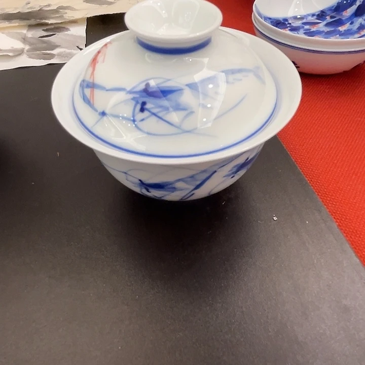 松***～手工手绘陶瓷作品