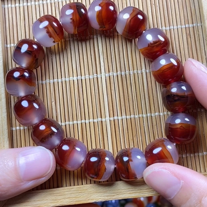 玛瑙/玉髓手链未镶嵌予*