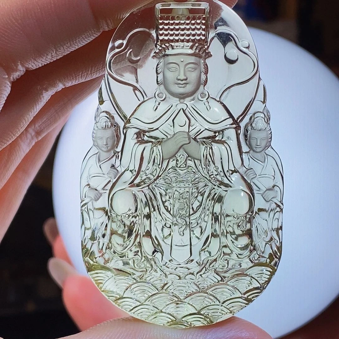 馨***单颈饰未镶嵌水晶吊坠