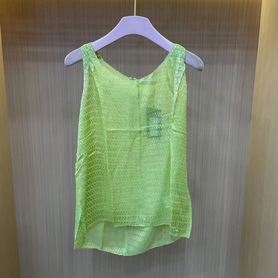 【LJWM】桑蚕丝背心 A552389