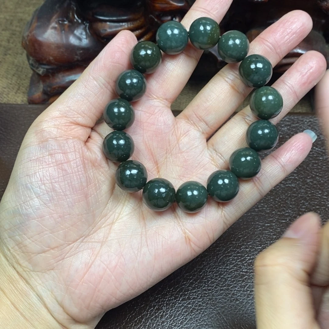 再***人和田玉（糖玉）未镶嵌手链