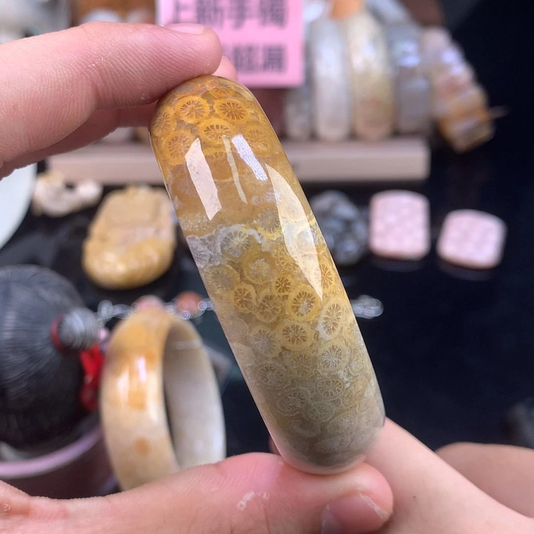 【闪购商品】硅化珊瑚（珊瑚玉）未镶嵌颈饰15上新56.7圈