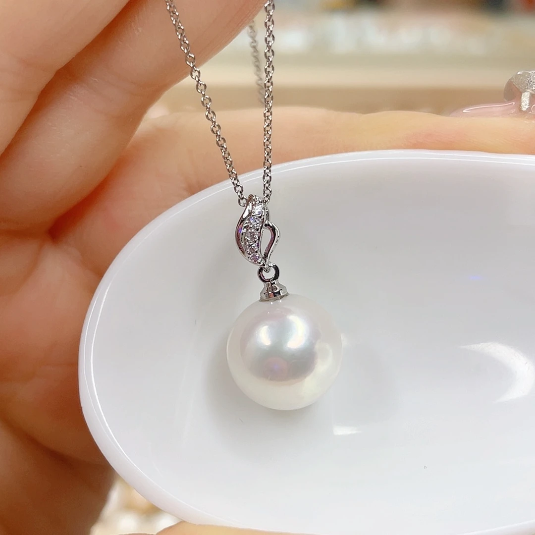 淡水珍珠未镶嵌吊坠(赠链)